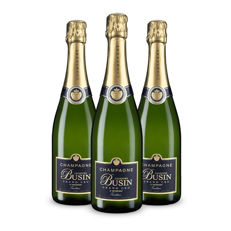 3 flessen Tradition Verzenay Grand Cru brut