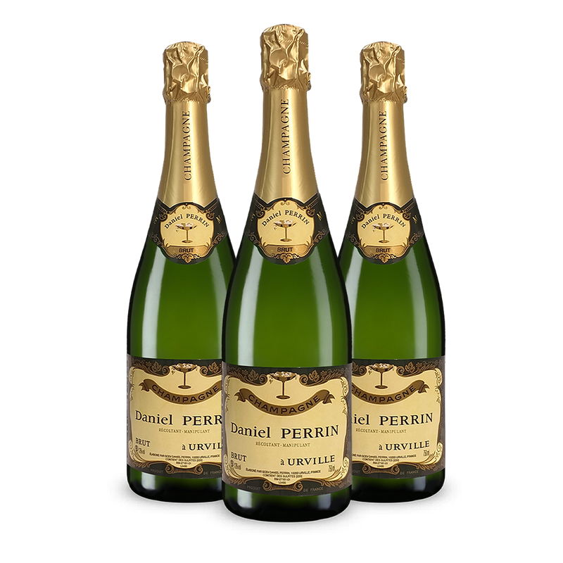 3 flessen Cuvée Brut Millésimé 2011